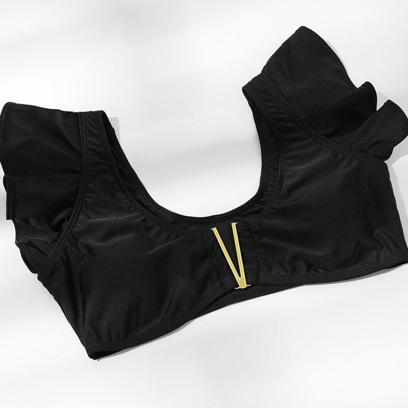 Marbella Ruffled High-Waist Bikini – Oceanna