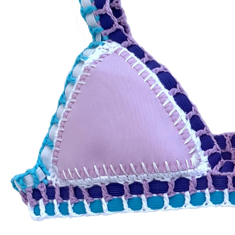 Luna – Lavender Crochet Bikini Set | Oceanna