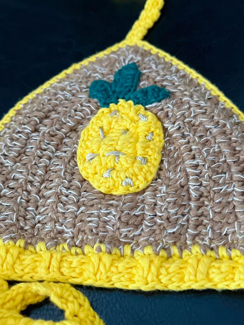 Piña – Pineapple Crochet Thong Bikini | Oceanna