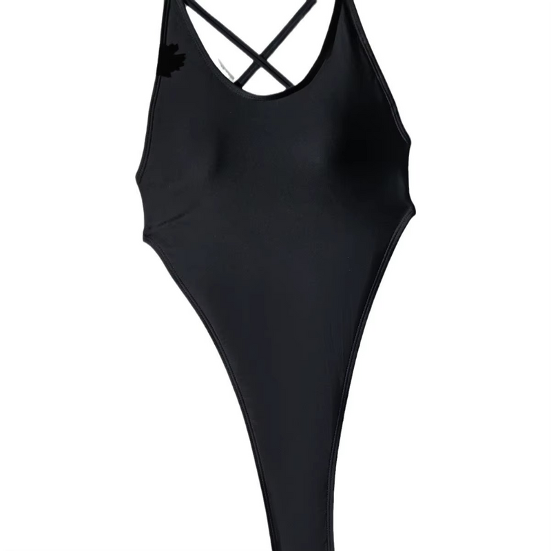 Muse – Black Backless One-Piece Swimsuit | Oceanna