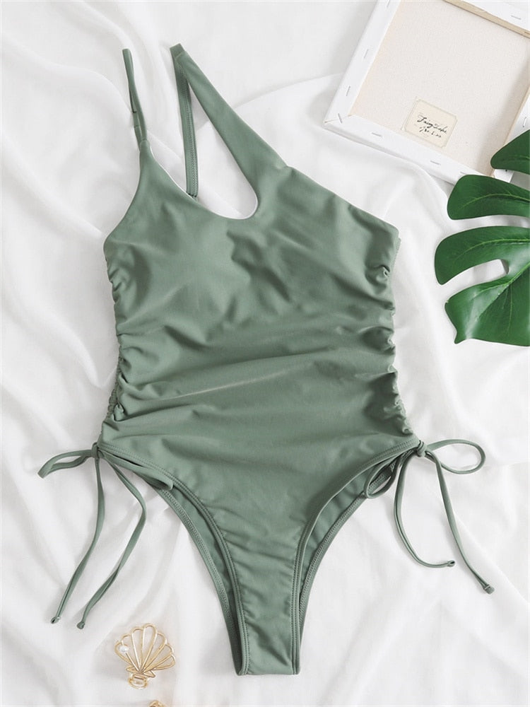 Ravena – Asymmetrical One-Shoulder Swimsuit | Oceanna