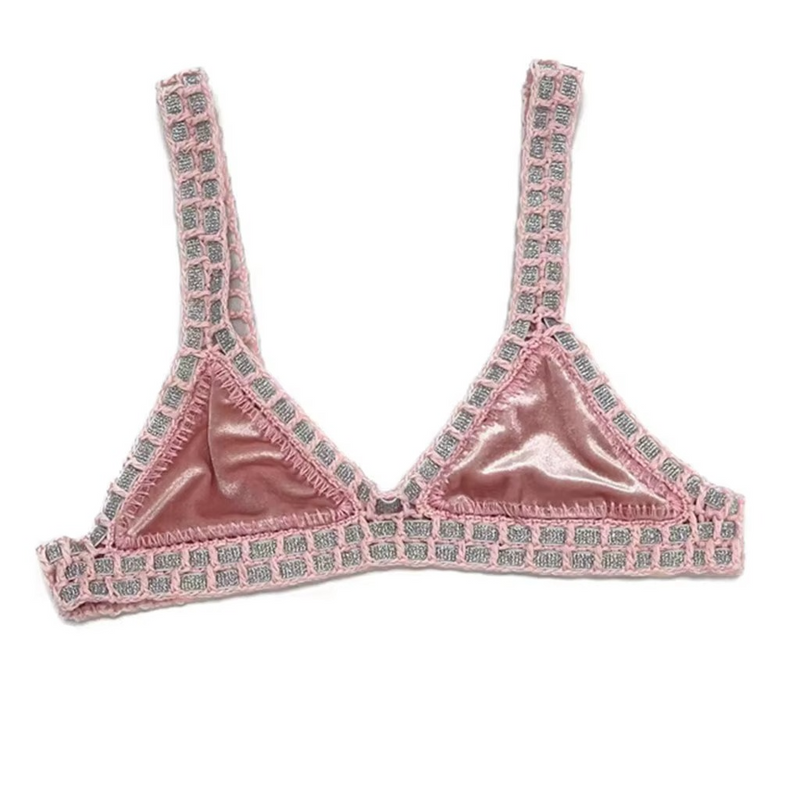 Monaco – Blush Crochet Bikini Set | Oceanna