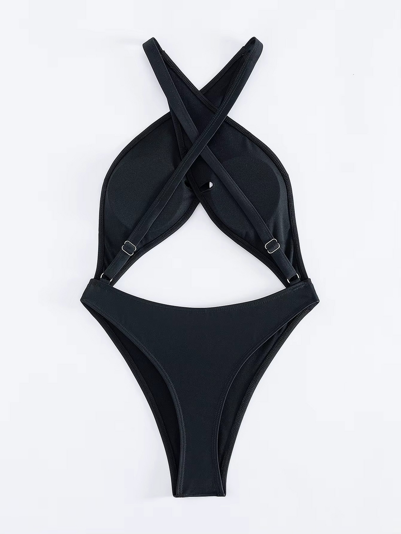 Eclipse – Twist Front Cut-Out One-Piece Swimsuit | Oceanna