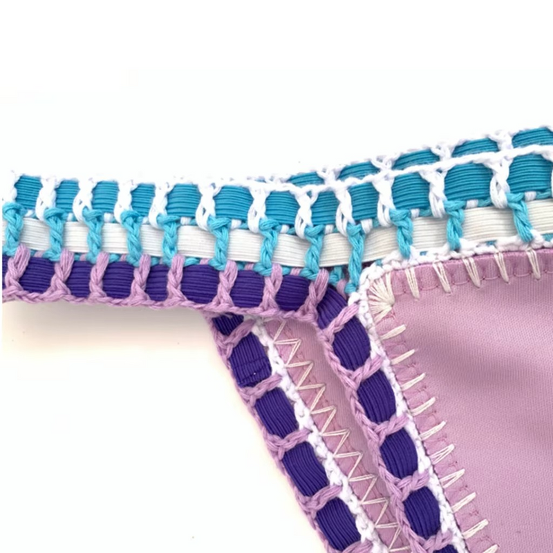 Luna – Lavender Crochet Bikini Set | Oceanna