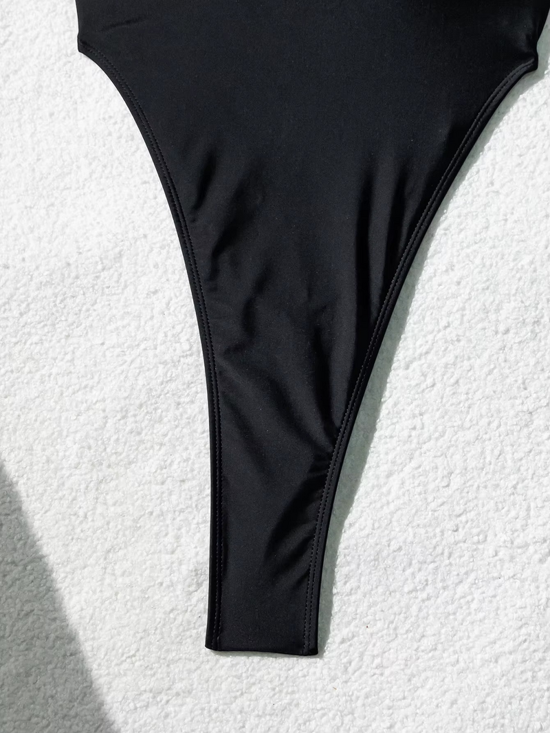 Muse – Black Backless One-Piece Swimsuit | Oceanna