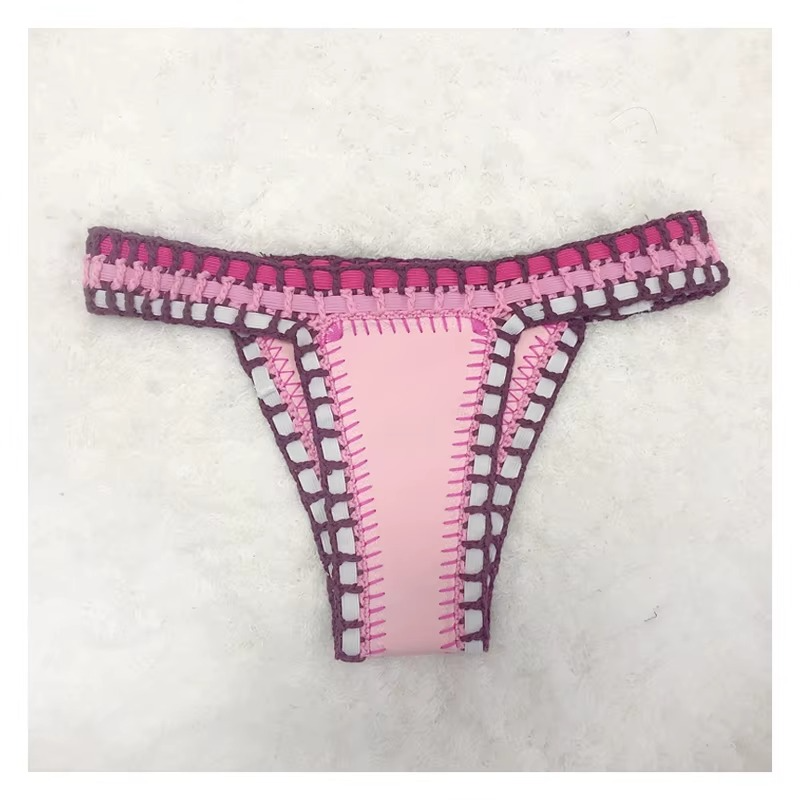 Capri – Pink Crochet Bikini Set | Oceanna