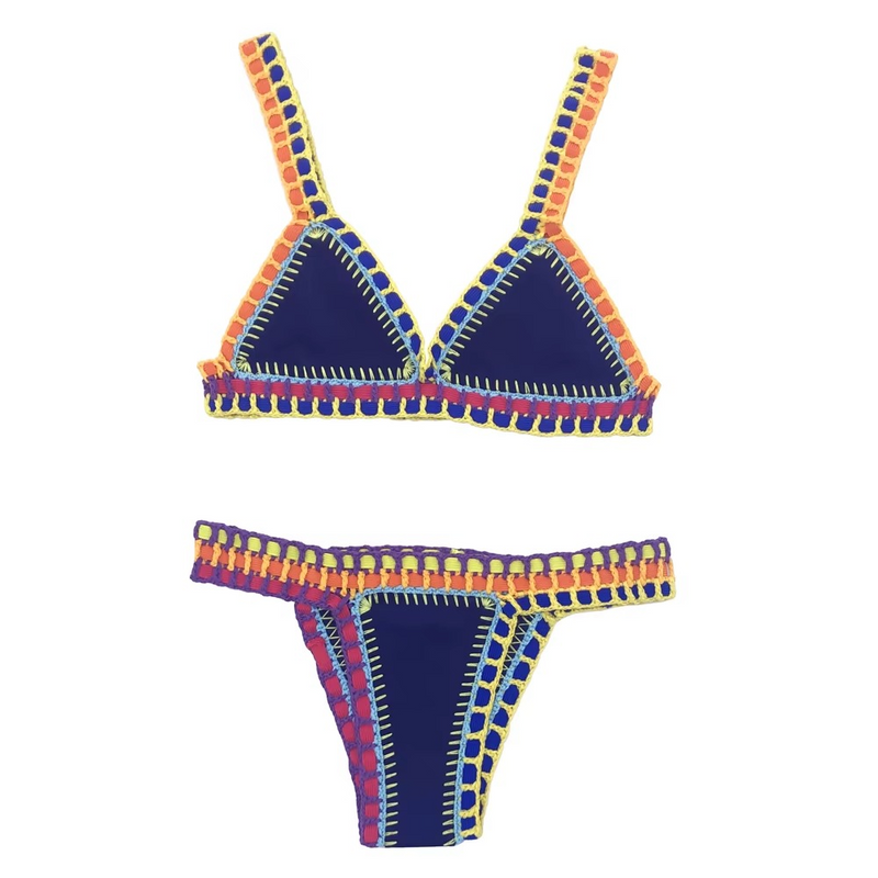Bahia – Multicolor Crochet Bikini Set | Oceanna